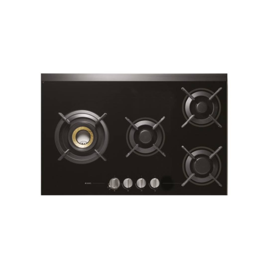 80 cm Built-in Brass 4-Burner Gas Hob