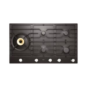 90 cm Built-in Brass 5-Burner Gas Hob