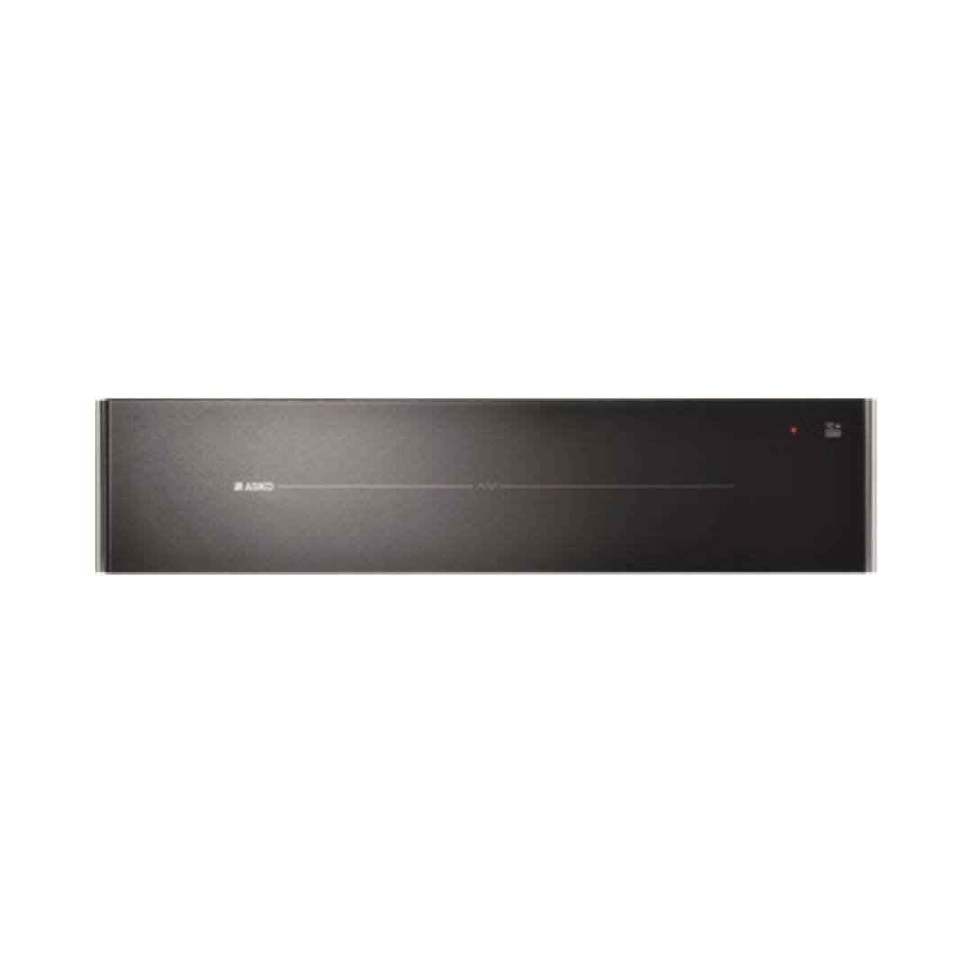 Black Steel Built-in Warming Drawer