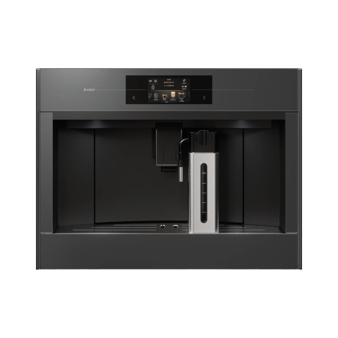 Built-in Coffee Machine With Black Pearl Glass Finish