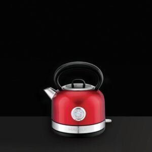 Dome Metallic Red 1.7L Electric Kettle