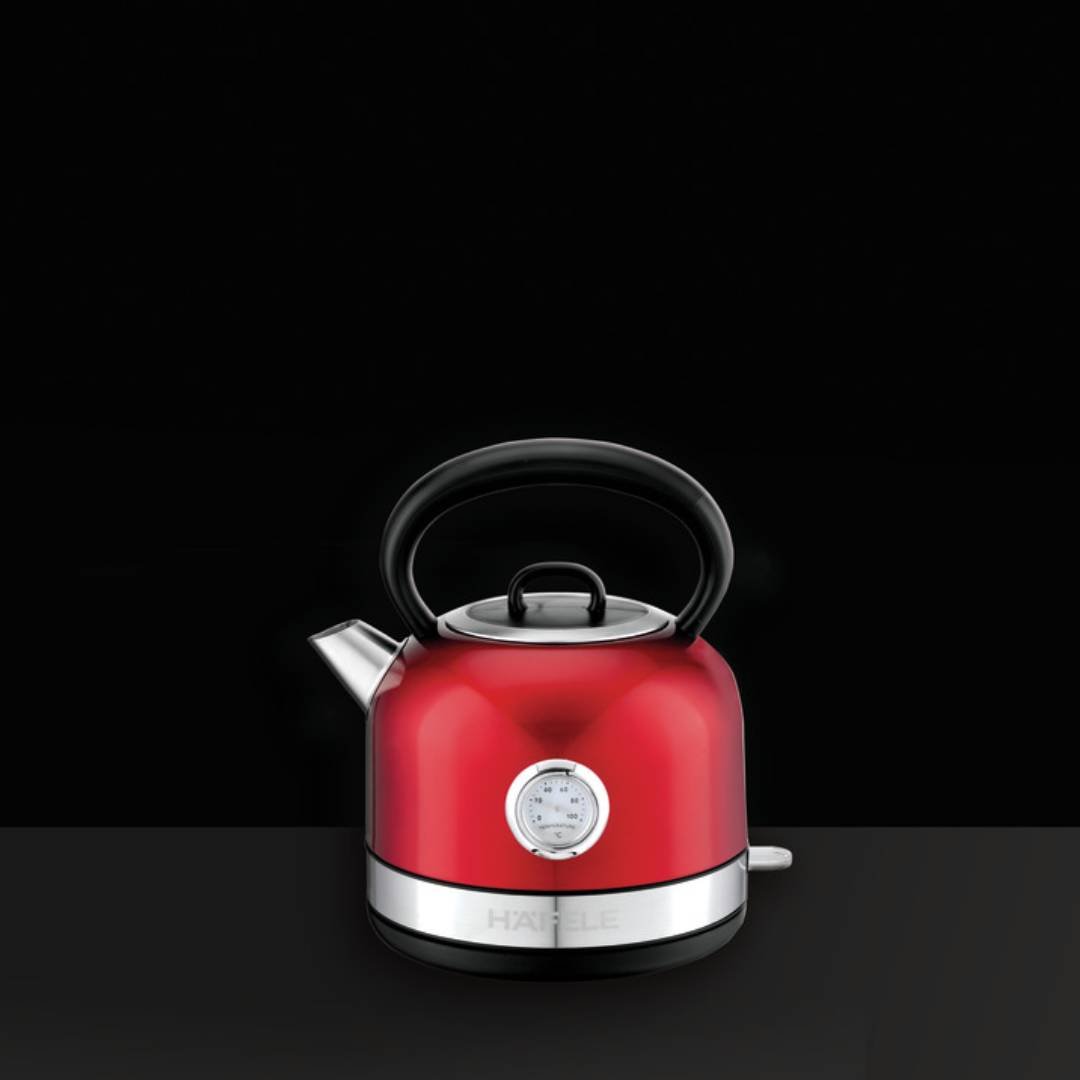 Dome Metallic Red 1.7L Electric Kettle