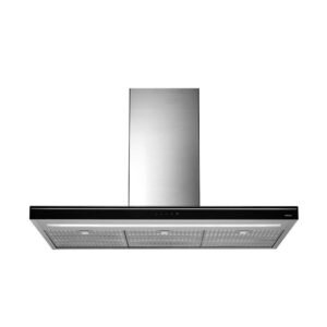 Levante 120 cm Black Stainless Steel Island Hood