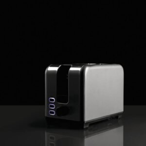 Matt Grey 2-Slot Toaster